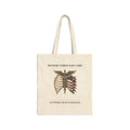 Honor Through Care Canvas Tote — Support Our Veterans