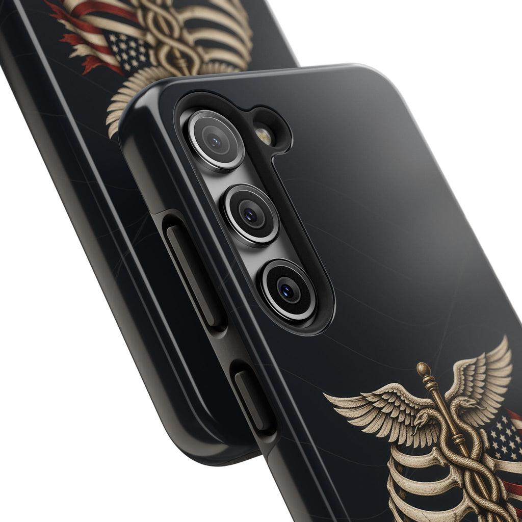 US Veterans Guardian Military Medical Tough Phone Case
