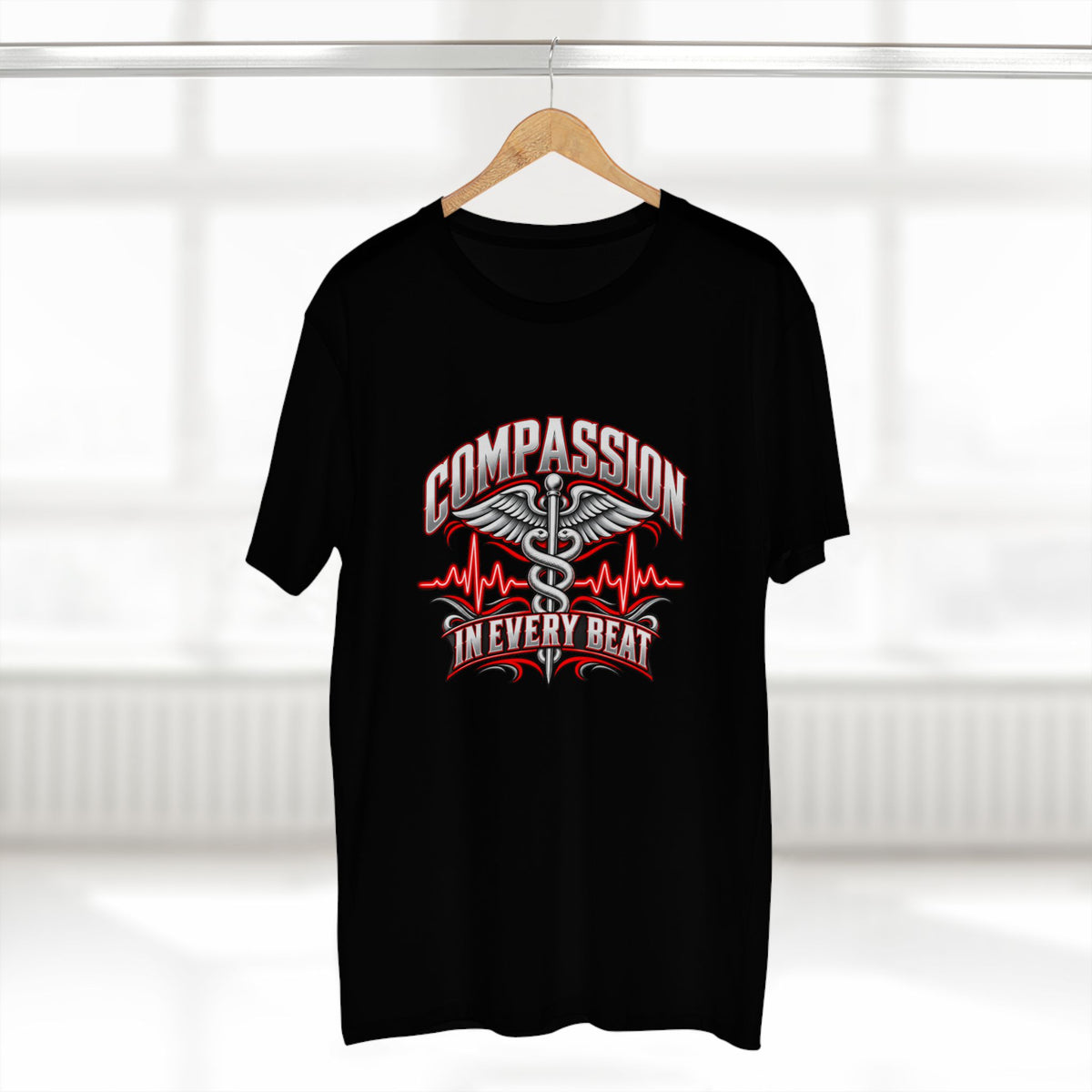 Compassion in Every Beat — Medical Tee