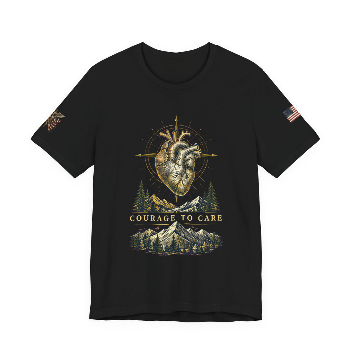 Courage to Care — Military Medical T-Shirt