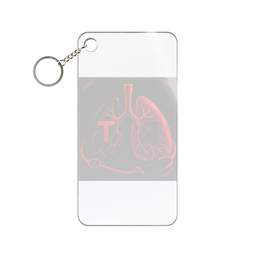 Respiratory Therapist RT Acrylic Keychain Charm — 3 Sizes