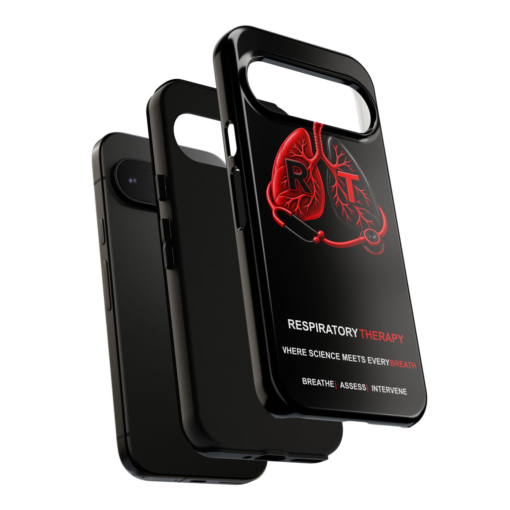 Respiratory Therapy RT Logo Protective Tough Phone Case