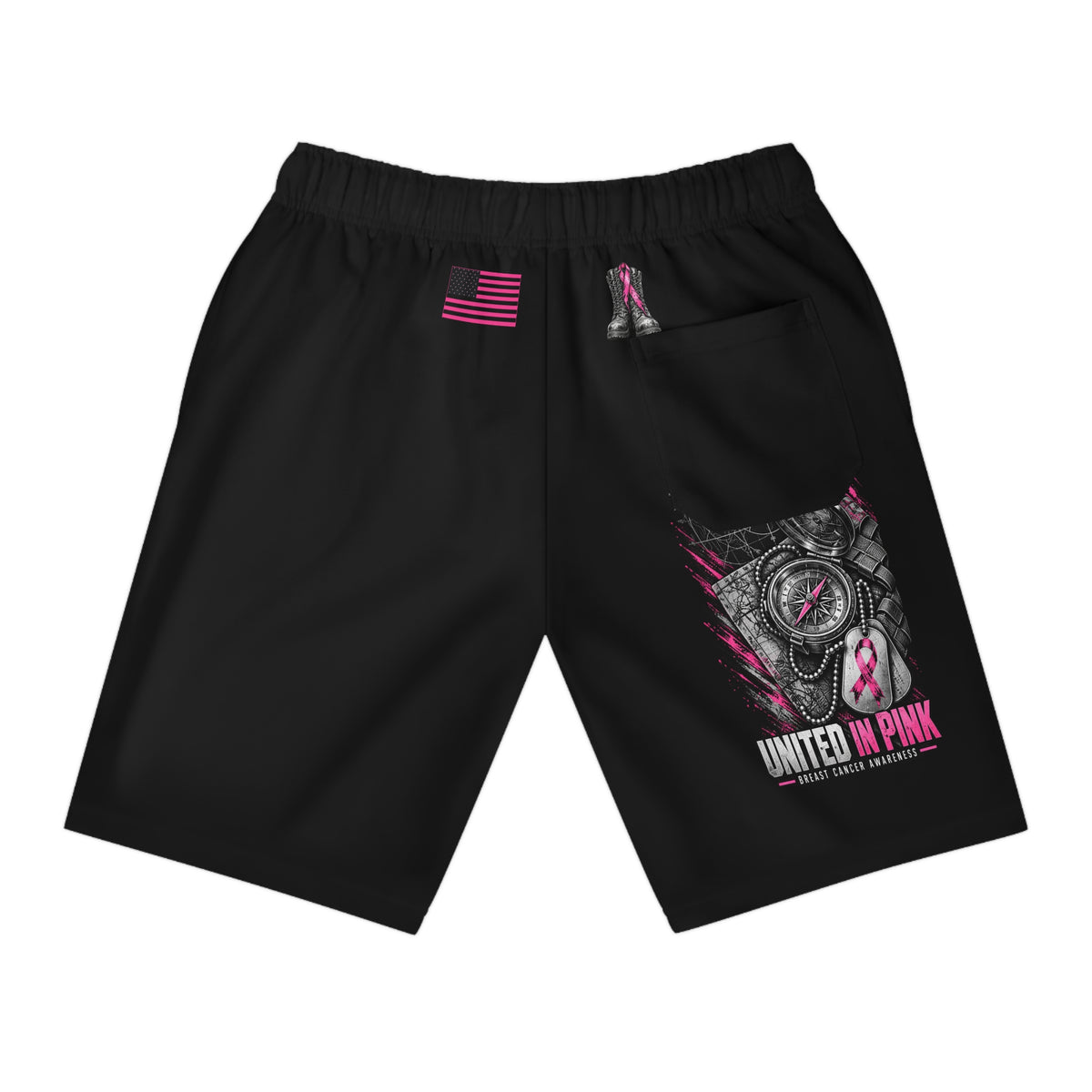 Stronger Together — Military Medical Breast Cancer Awareness Shorts