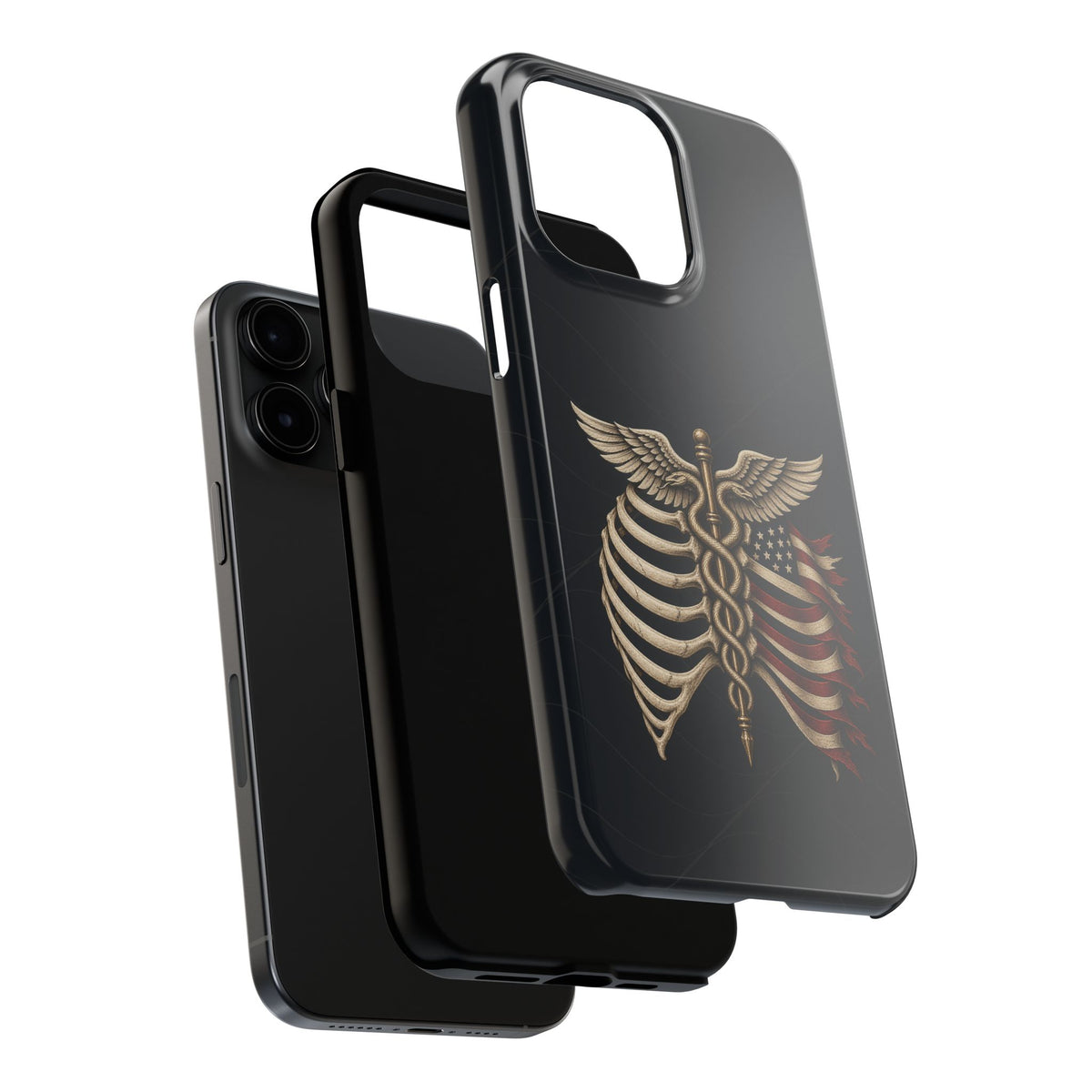 US Veterans Guardian Military Medical Tough Phone Case