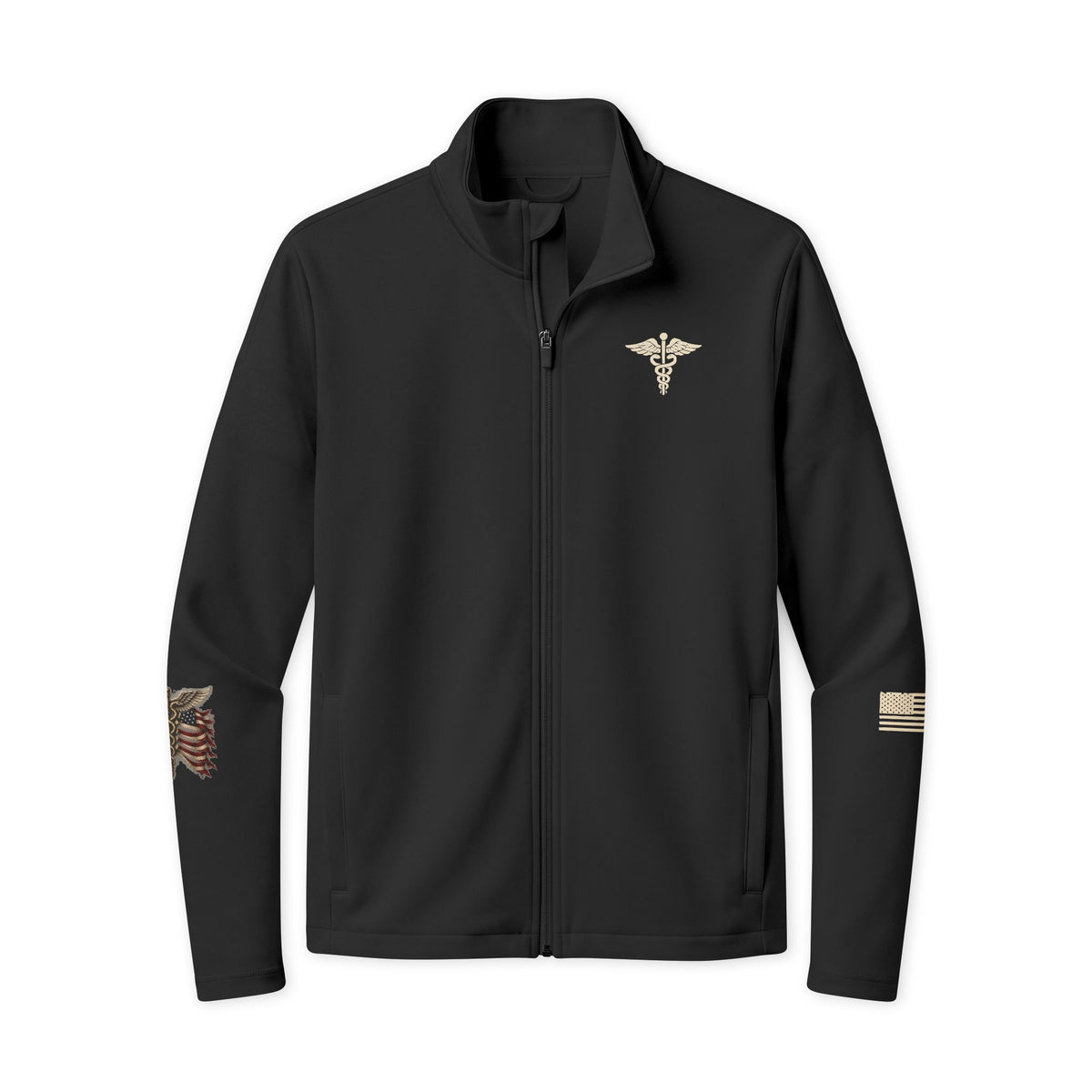 US Veterans Serving Veterans — Military Medical Lightweight Work Jacket