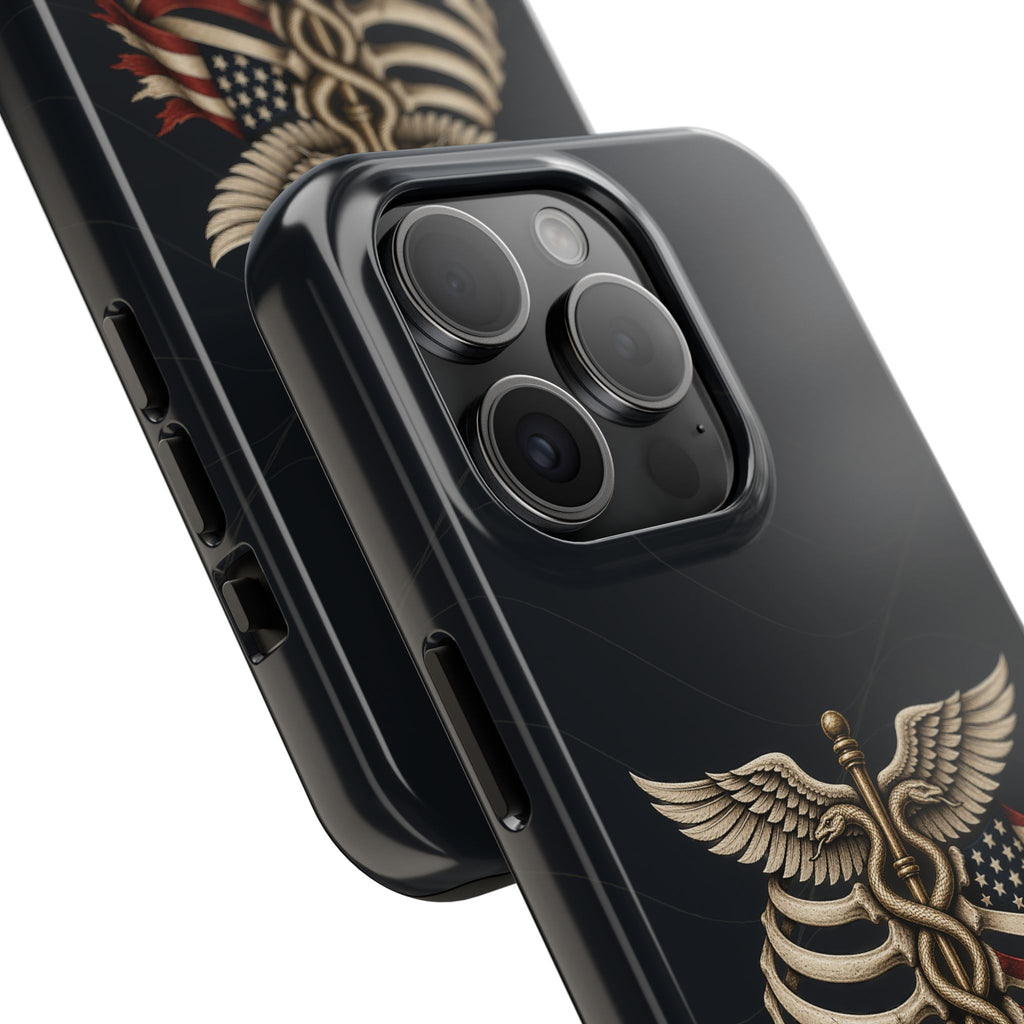US Veterans Guardian Military Medical Tough Phone Case