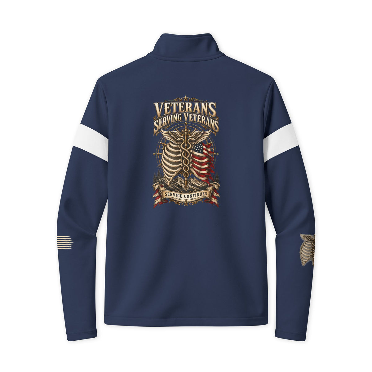 US Veterans Serving Veterans — Military Medical Lightweight Work Jacket