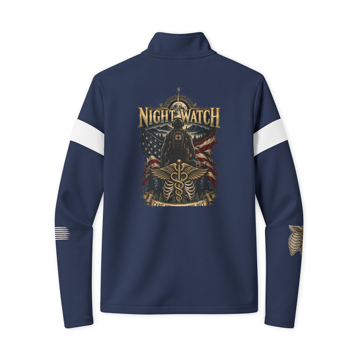 US Veterans Night Watch — Military Medical Lightweight Work Jacket