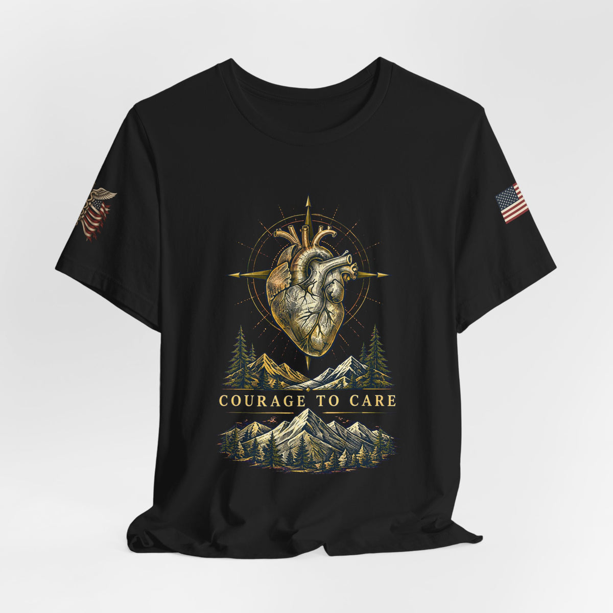 Courage to Care — Military Medical T-Shirt