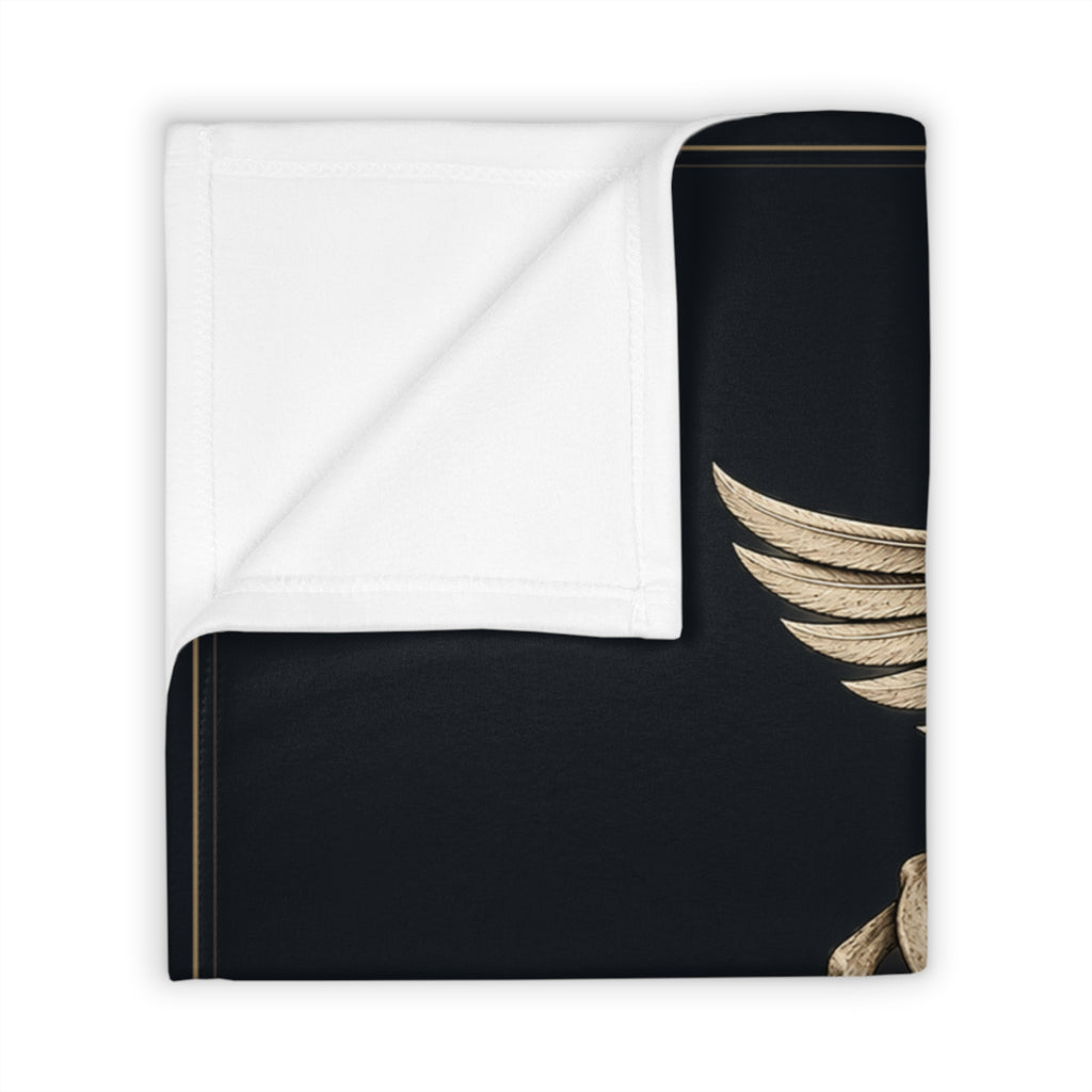 Homefront Support Our Veterans Fleece Throw Blanket
