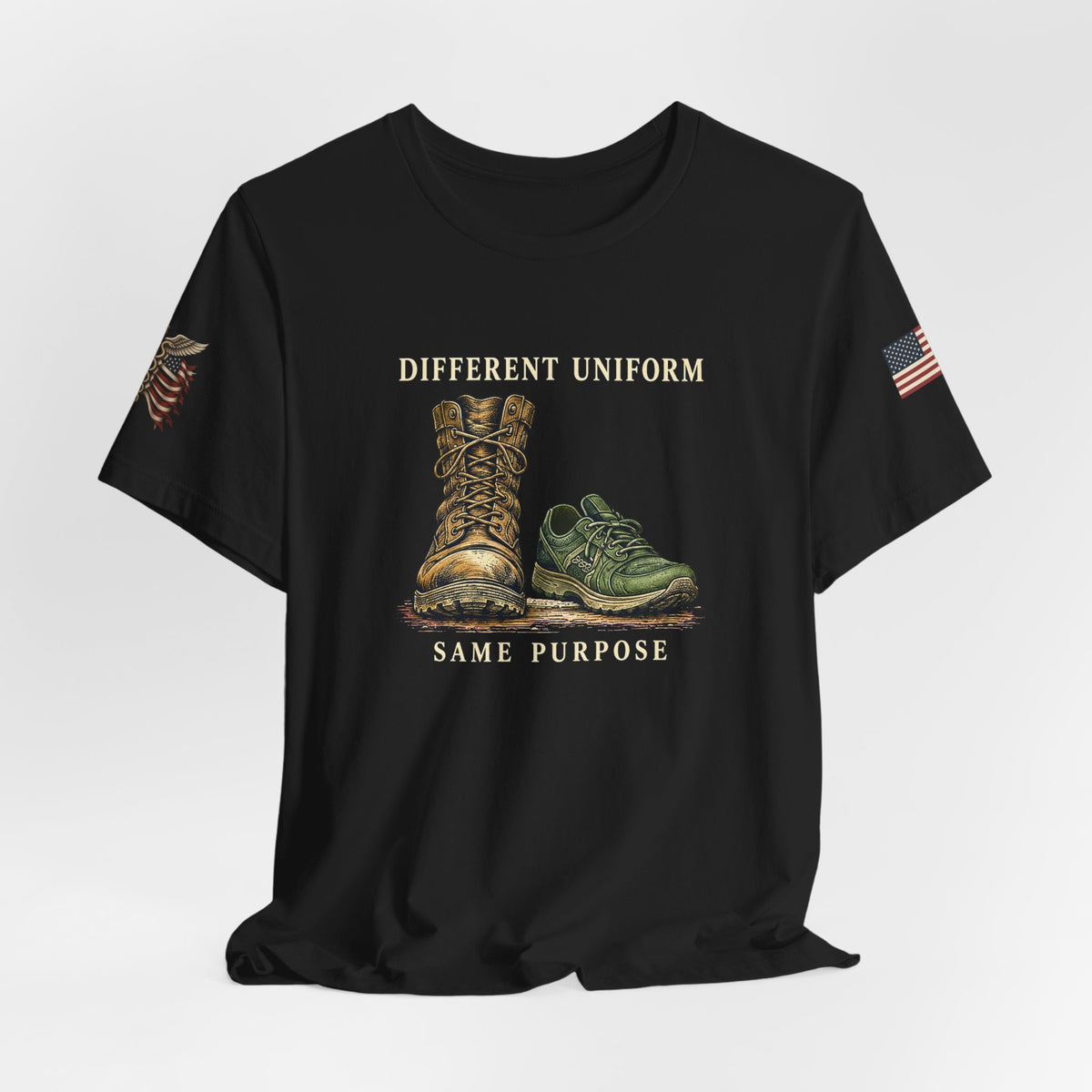 Different Uniform, Same Purpose — Military Medical T-Shirt