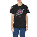 One Day One Step — All-Over Print Scrub Top
