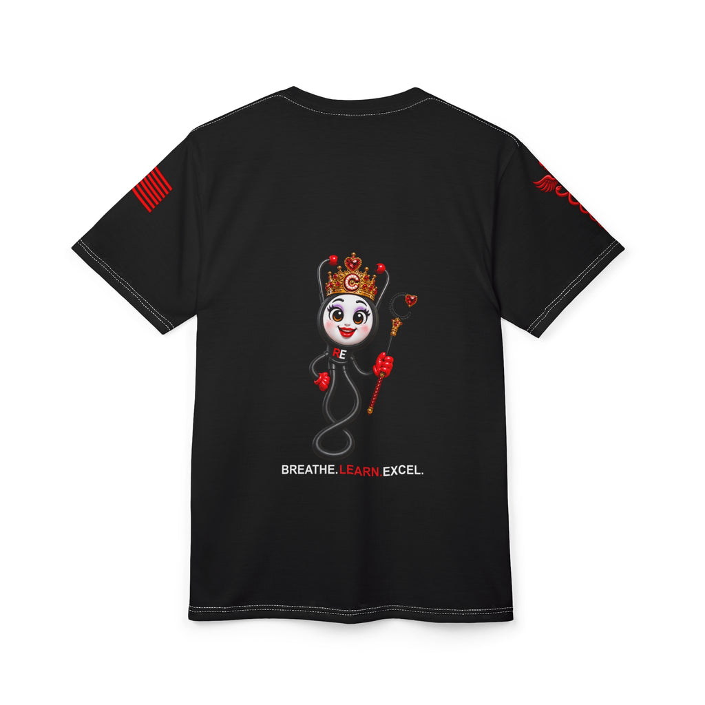 Respiratory Edge Crystal Breathe Learn Excel T-Shirt