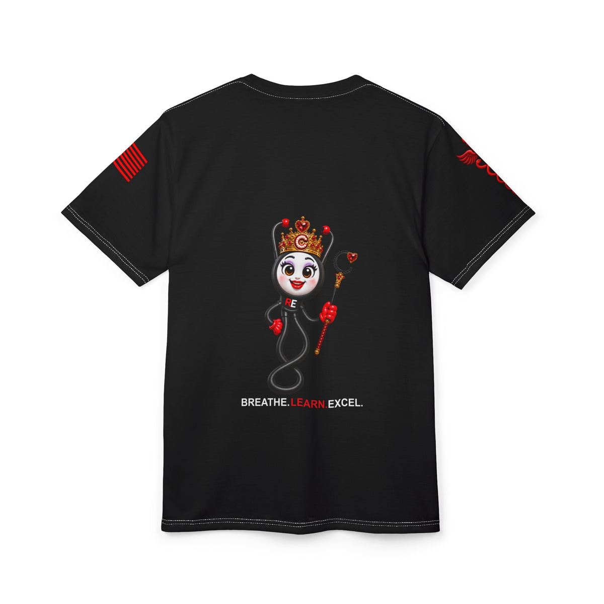 Respiratory Edge Crystal Breathe Learn Excel T-Shirt