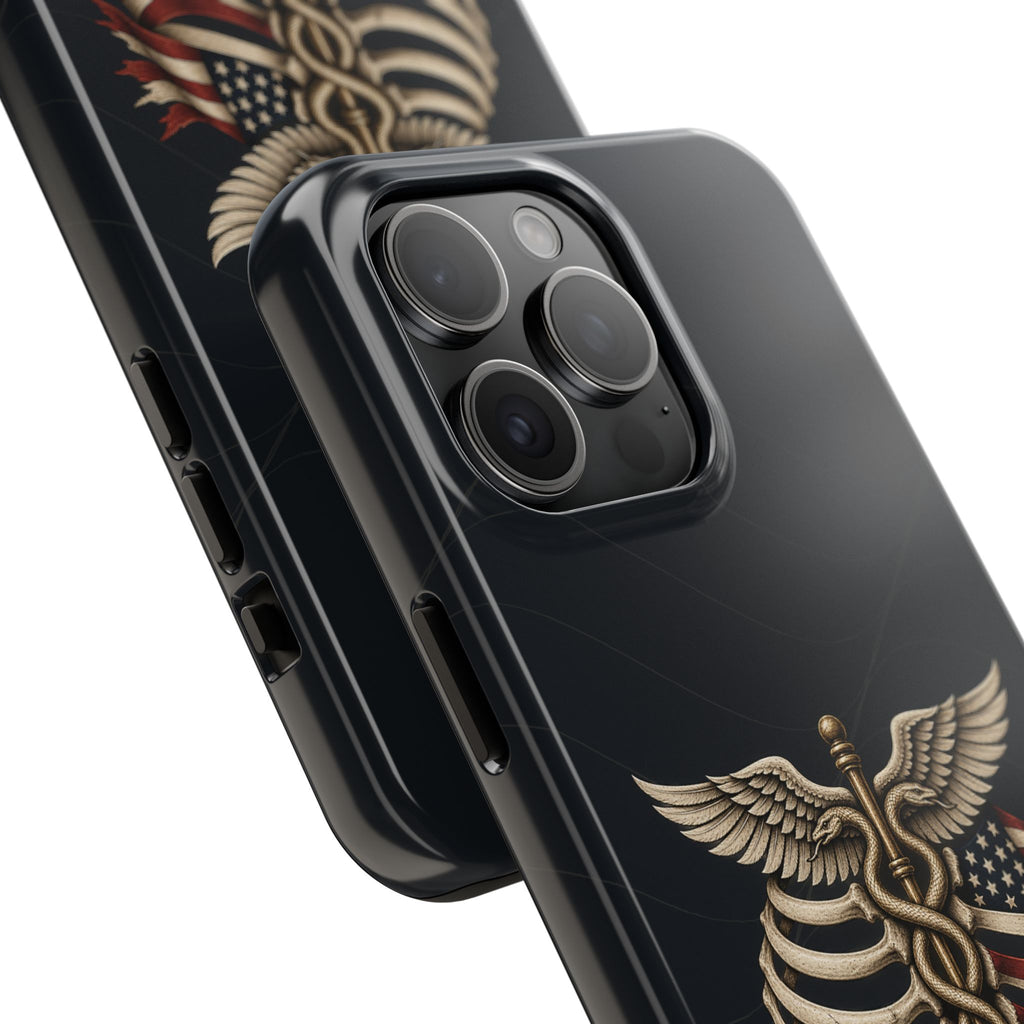 US Veterans Guardian Military Medical Tough Phone Case