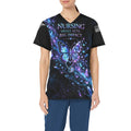 Butterfly Effect — Nursing All-Over Print Scrub Top