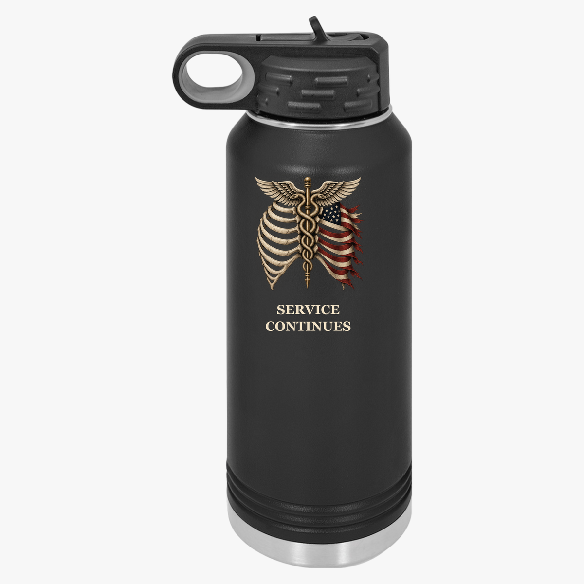 Field Hydration 32oz Water Bottle — Service Continues