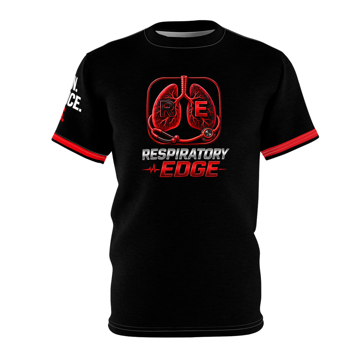 Respiratory Edge | Crystal Royal Edition AOP T-Shirt
