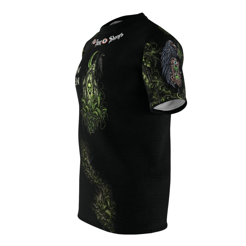 Poison Garden Gothic All-Over Print Unisex T-Shirt | Halloween Never Sleeps