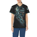 Airway After Dark — Respiratory Halloween All-Over Print Scrub Top