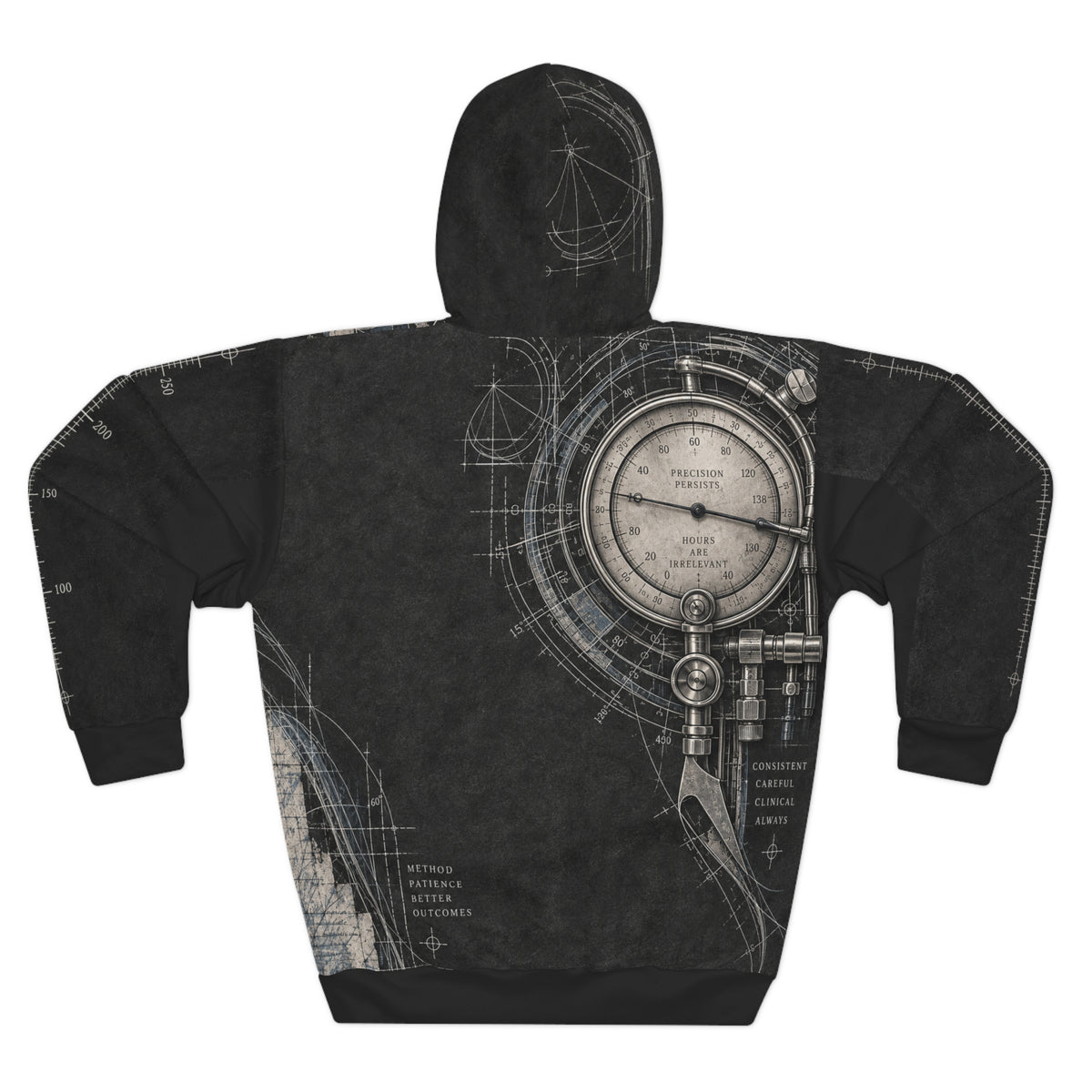 Clinical After Hours — All-Over Medical Hoodie
