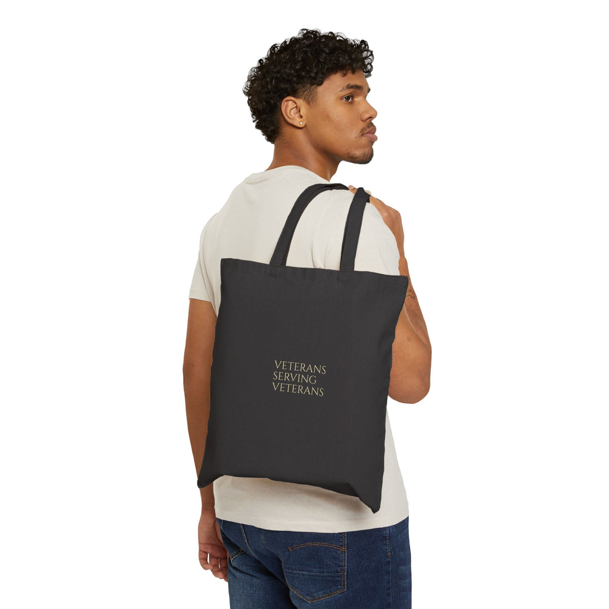 US Veterans Service Utility Canvas Tote