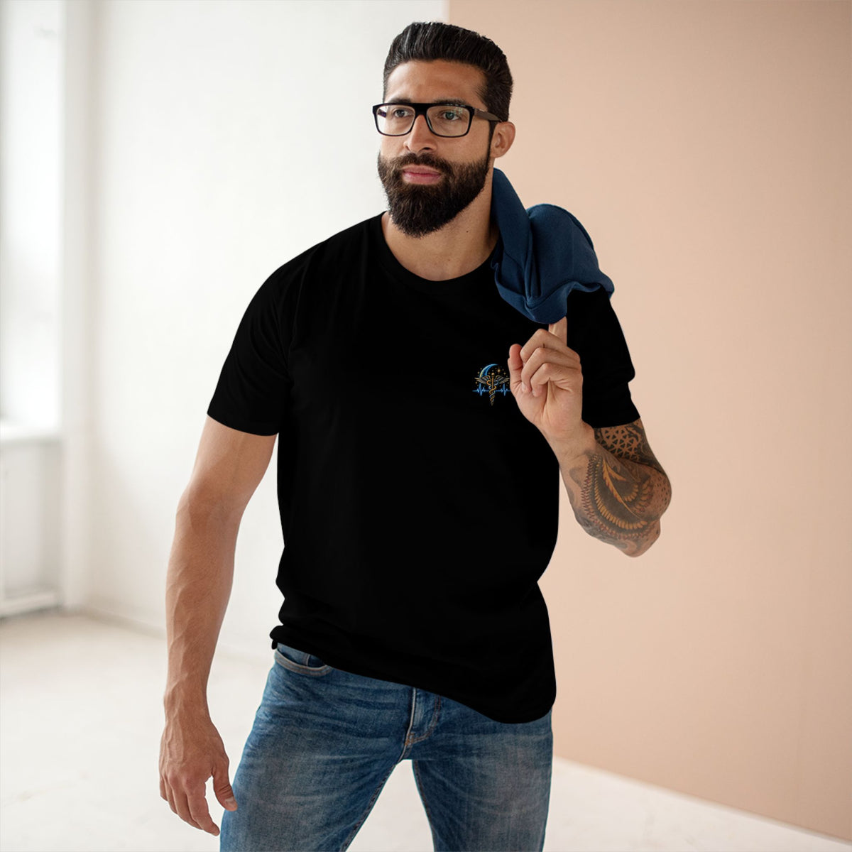Night Shift. Bright Purpose. — Premium Cotton Tee