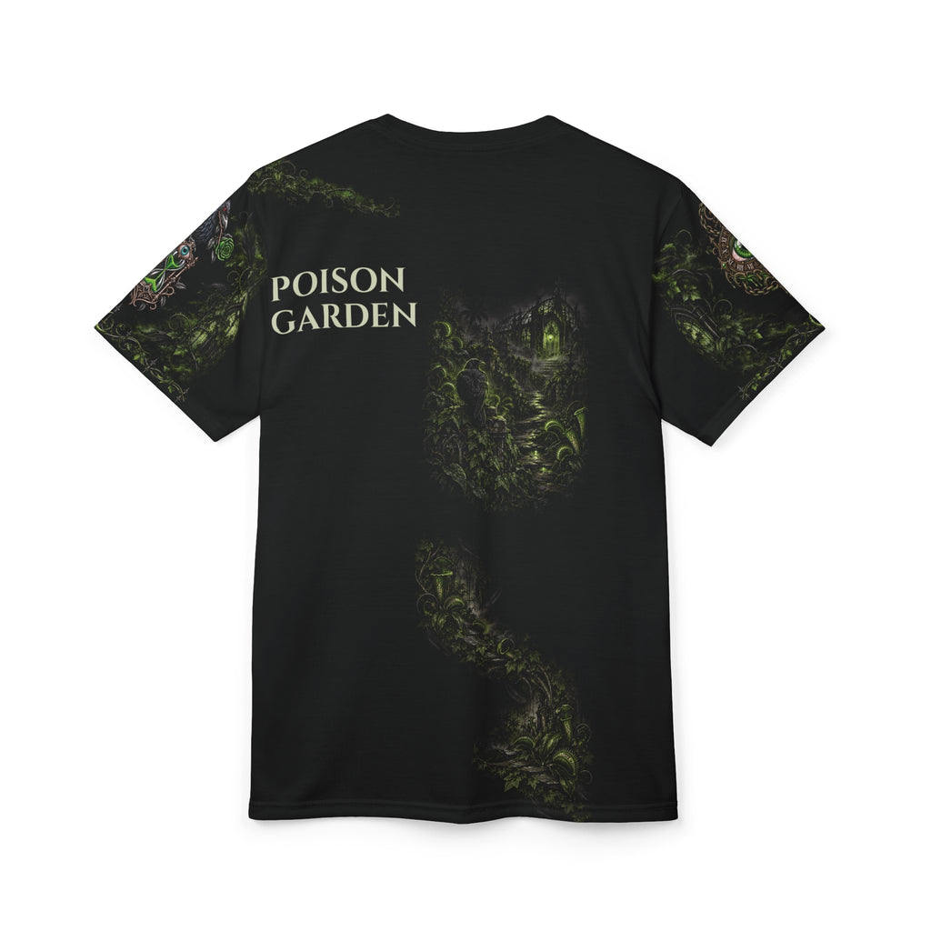 Poison Garden Gothic All-Over Print Unisex T-Shirt | Halloween Never Sleeps