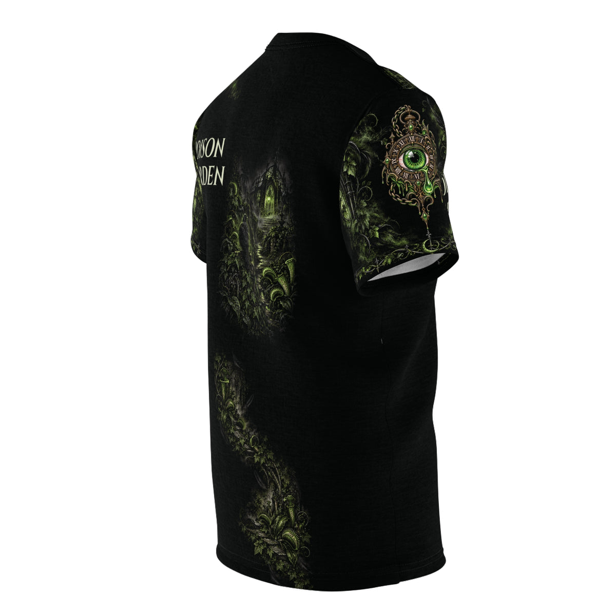 Poison Garden Gothic All-Over Print Unisex T-Shirt | Halloween Never Sleeps
