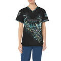 Wings of Renewal — Respiratory Easter All-Over Print Scrub Top