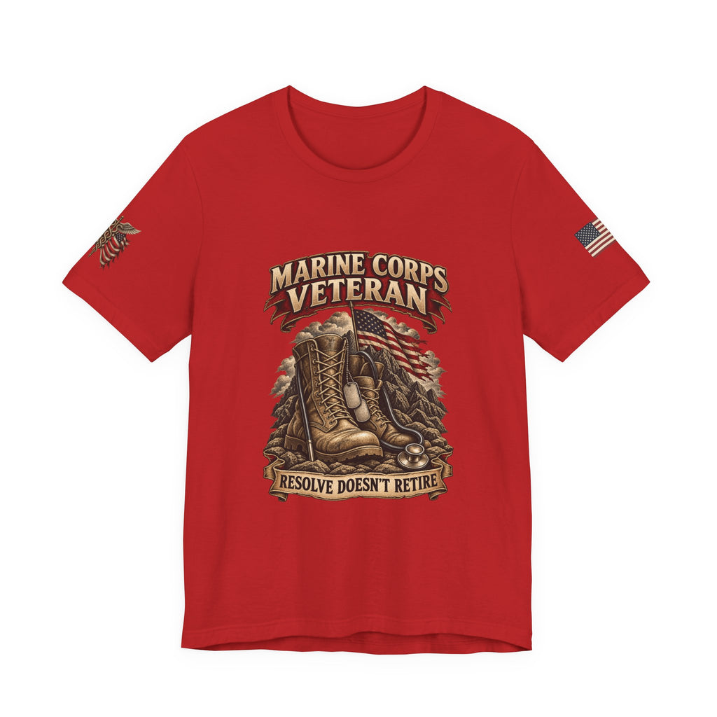 MC02 — Marine Corps Veteran — Resolve Doesn’t Retire