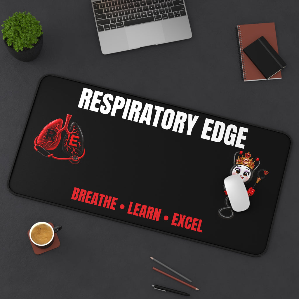 Respiratory Edge Crystal Study Desk Mat – Breathe Learn Excel