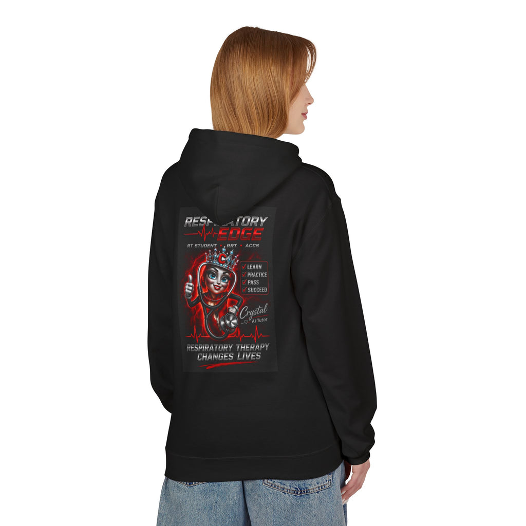 Respiratory Edge Crystal Breathe Learn Excel Hoodie