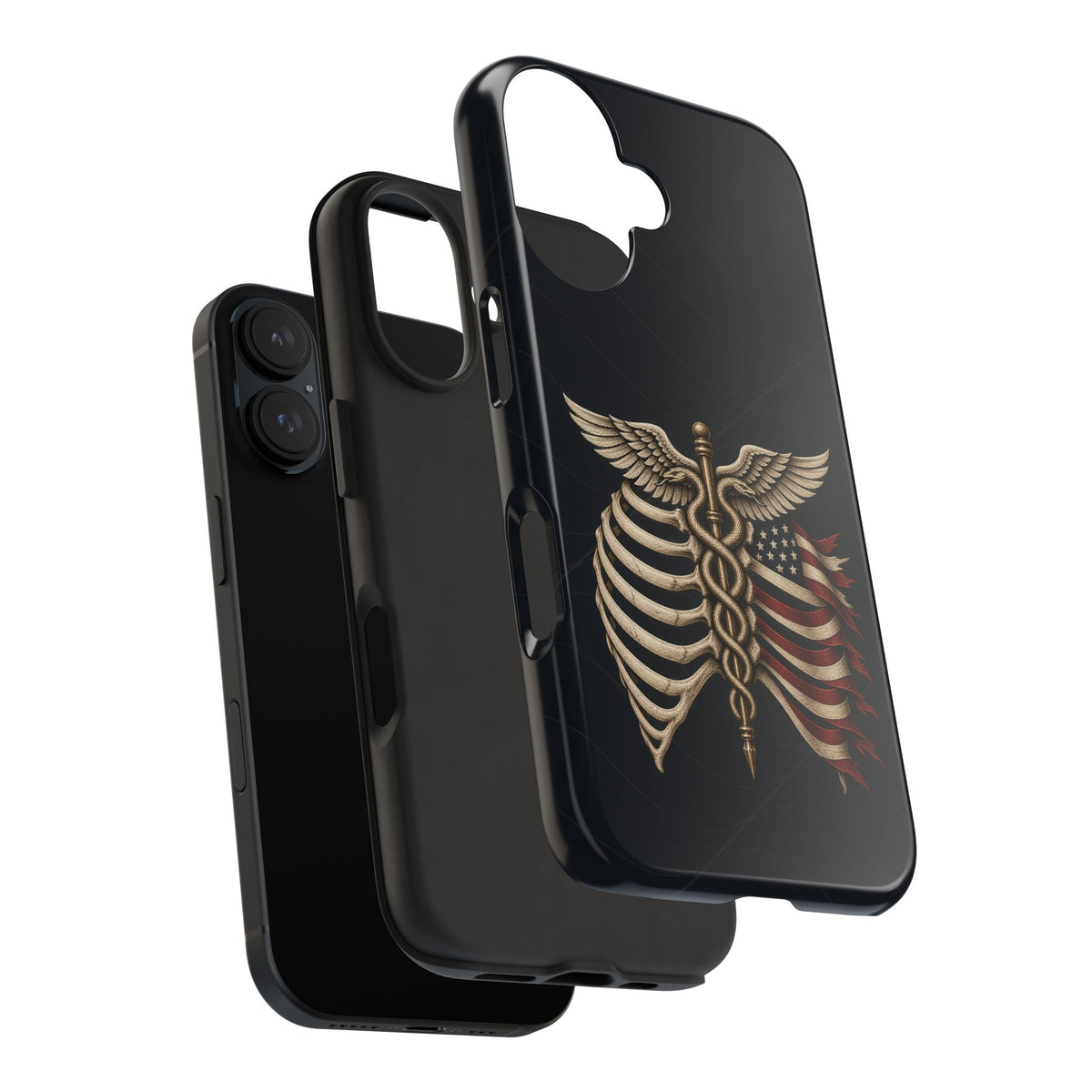 US Veterans Guardian Military Medical Tough Phone Case