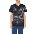 Next Chapter — Space Force New Year's All-Over Print Scrub Top