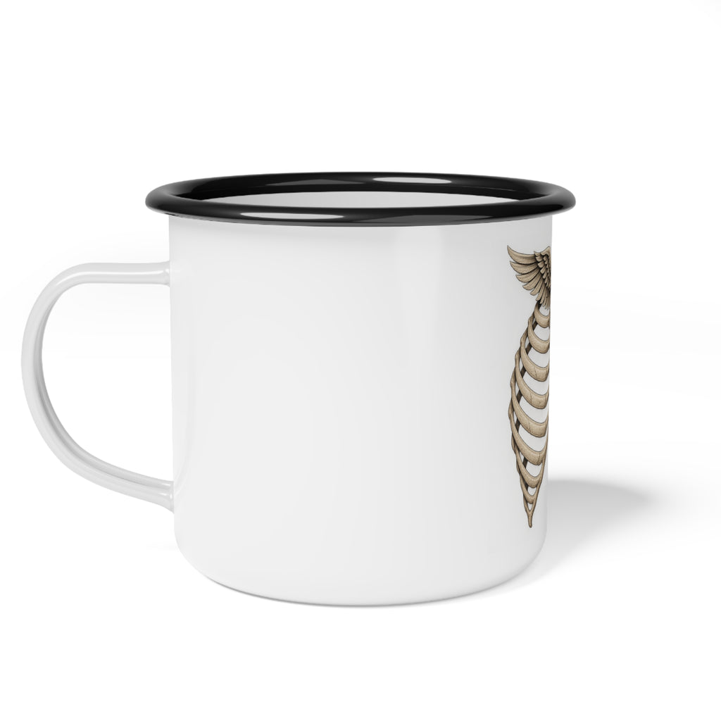 US Veterans Thorax Medallion Enamel Camp Mug