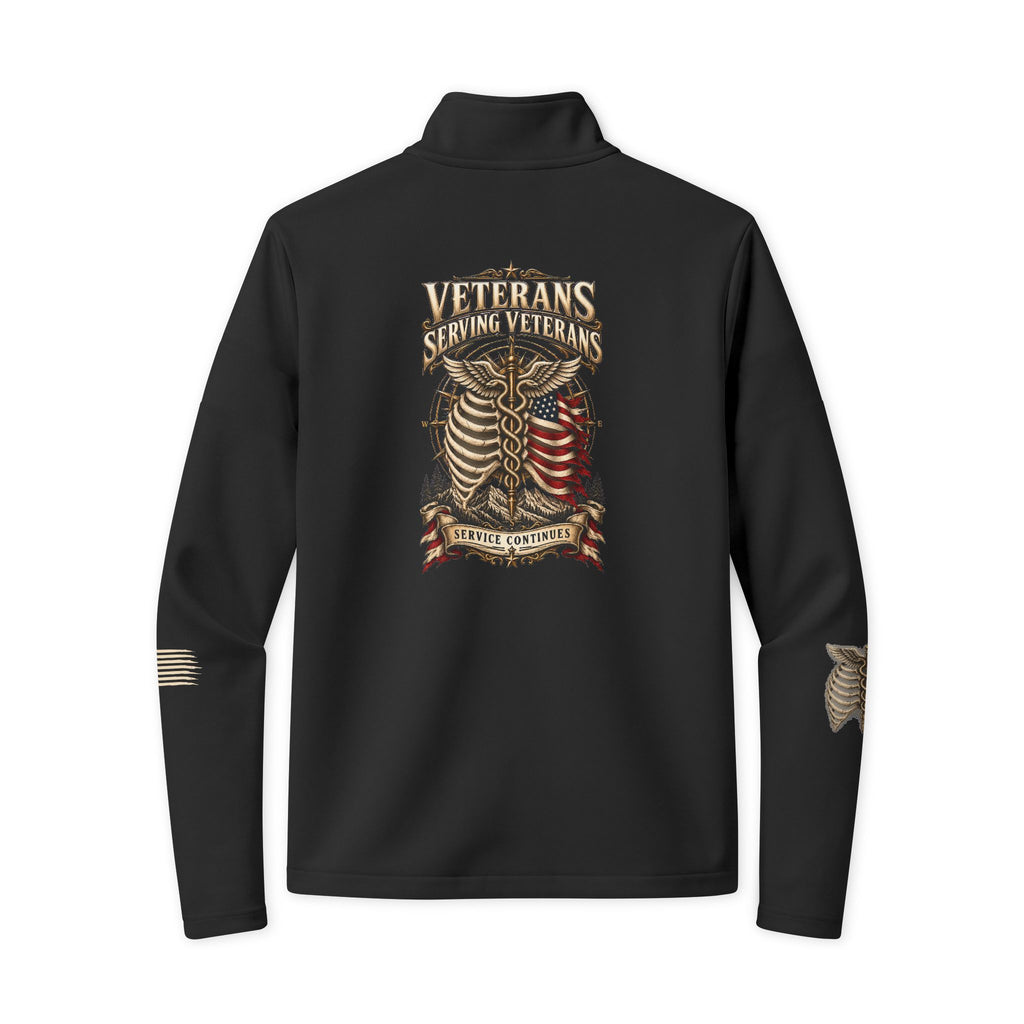 US Veterans Serving Veterans — Military Medical Lightweight Work Jacket