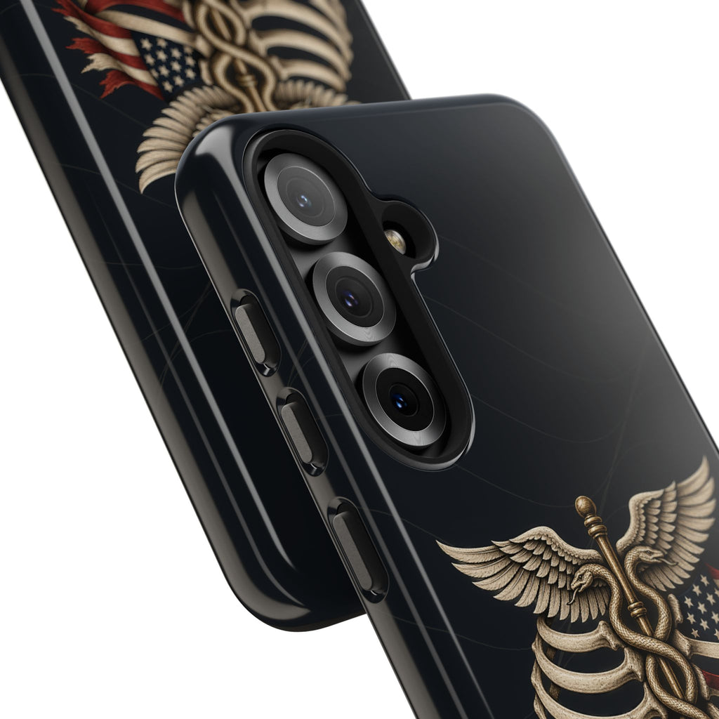 US Veterans Guardian Military Medical Tough Phone Case