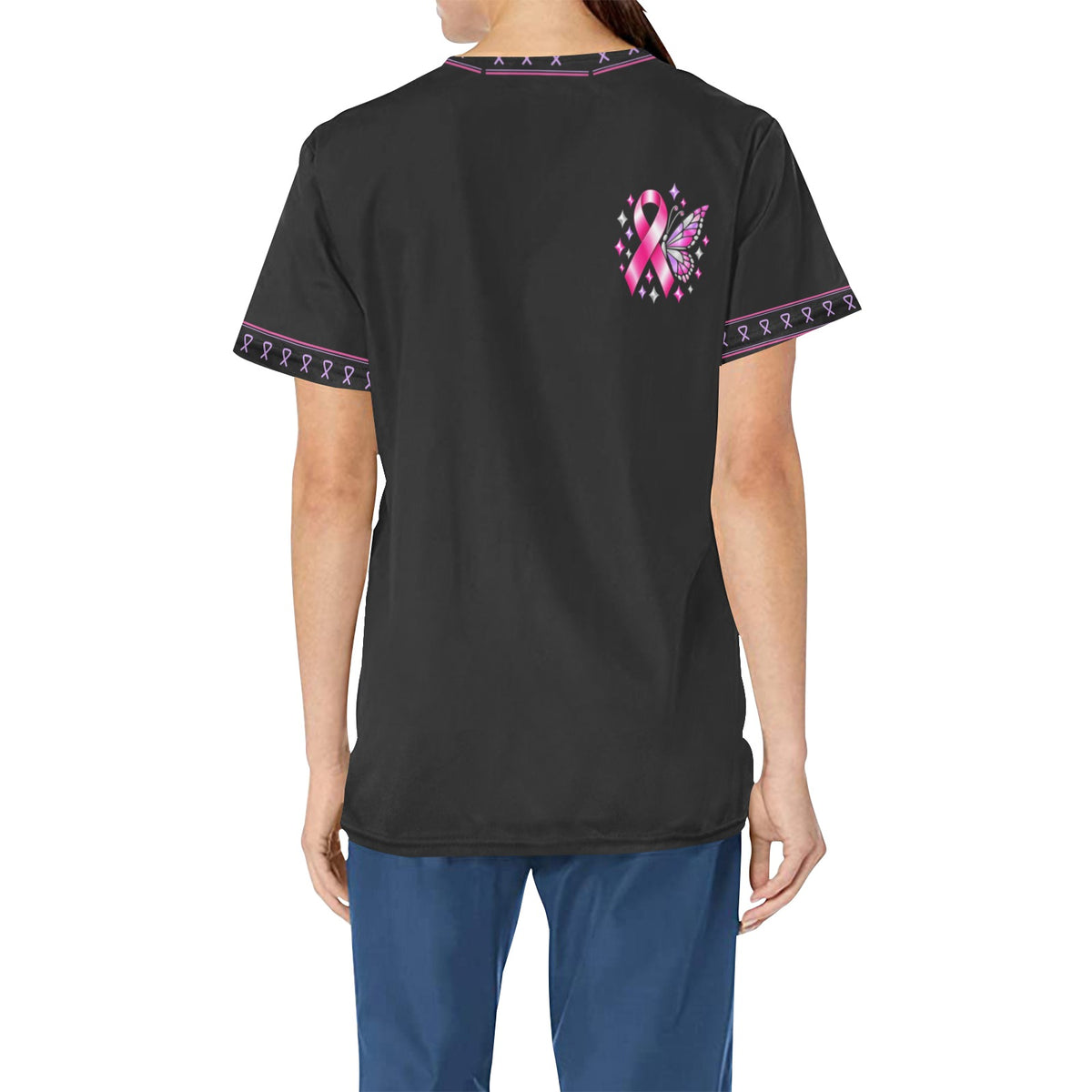 Hope Has Wings — All-Over Print Scrub Top