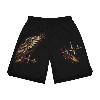 Heart of Care — Medical Shorts — back supplier mockup