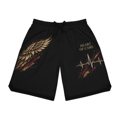 Heart of Care — Medical Shorts — front supplier mockup