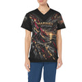 Next Chapter — Marine Corps New Year's All-Over Print Scrub Top
