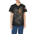 Holiday Crew — Veterans Christmas All-Over Print Scrub Top