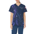 Starlight Resolve — Space Force Veteran All-Over Print Scrub Top