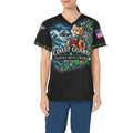 Lucky Duty Crew — Coast Guard St. Patrick's Day All-Over Print Scrub Top